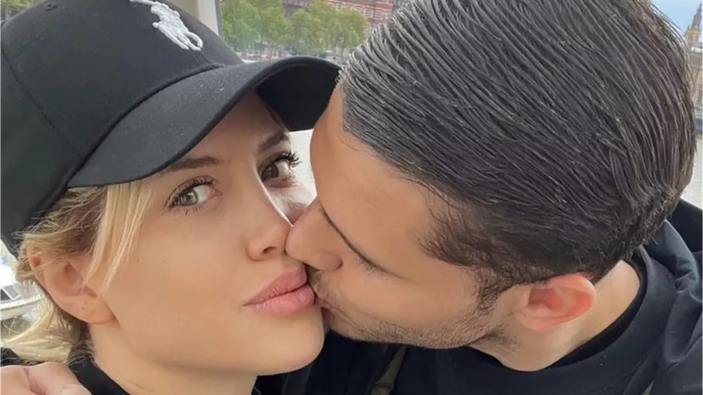 Wanda Nara y Mauro Icárdi.