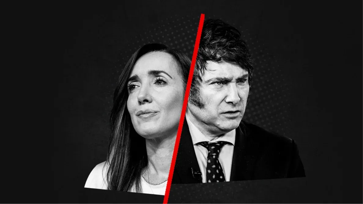 Victoria Eugenia Villarruel y Javier Gerardo Milei.