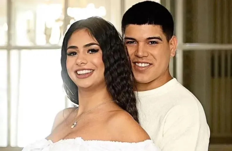 Daniela Celis y  Thiago Agustín Medina.