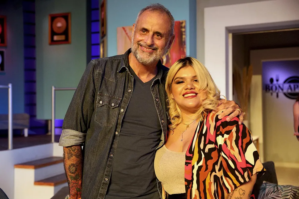 Jorge Ricardo Rial y  Morena Rial.