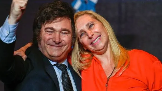 Javier Gerardo Milei  y Karina Elizabeth Milei.