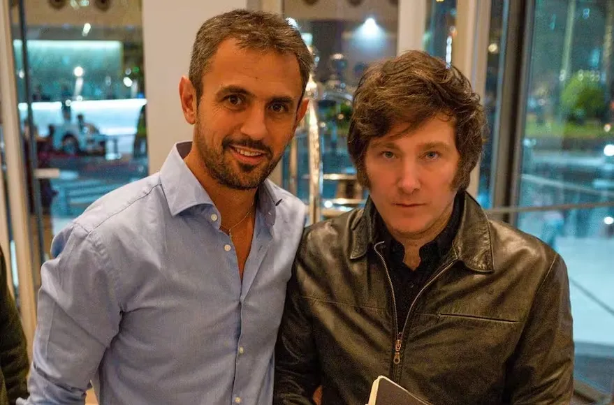 Martín Alexis Menem y Javier Gerardo Milei.