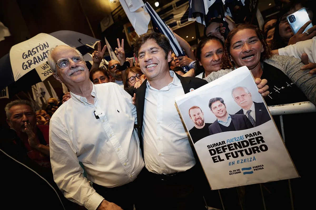 Jorge Enrique Taiana  y Axel Kicillof.