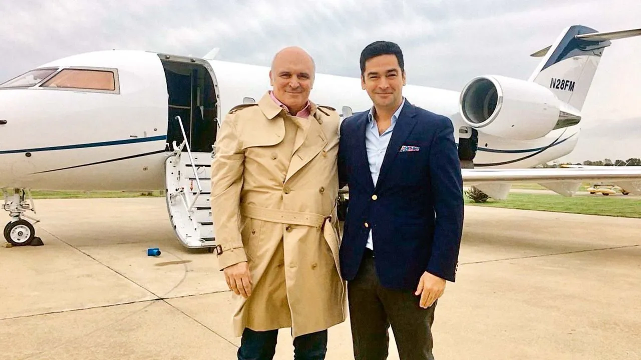  José Luis Espert y Federico Andrés "Fred" Machado.